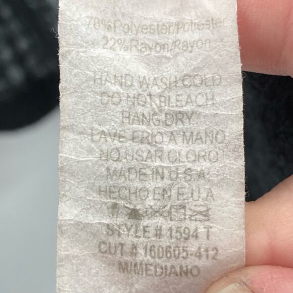 Promesa Ribbed Knit Light Open Cardigan Sweater Medium Womens Capsule - Picture 5 of 9